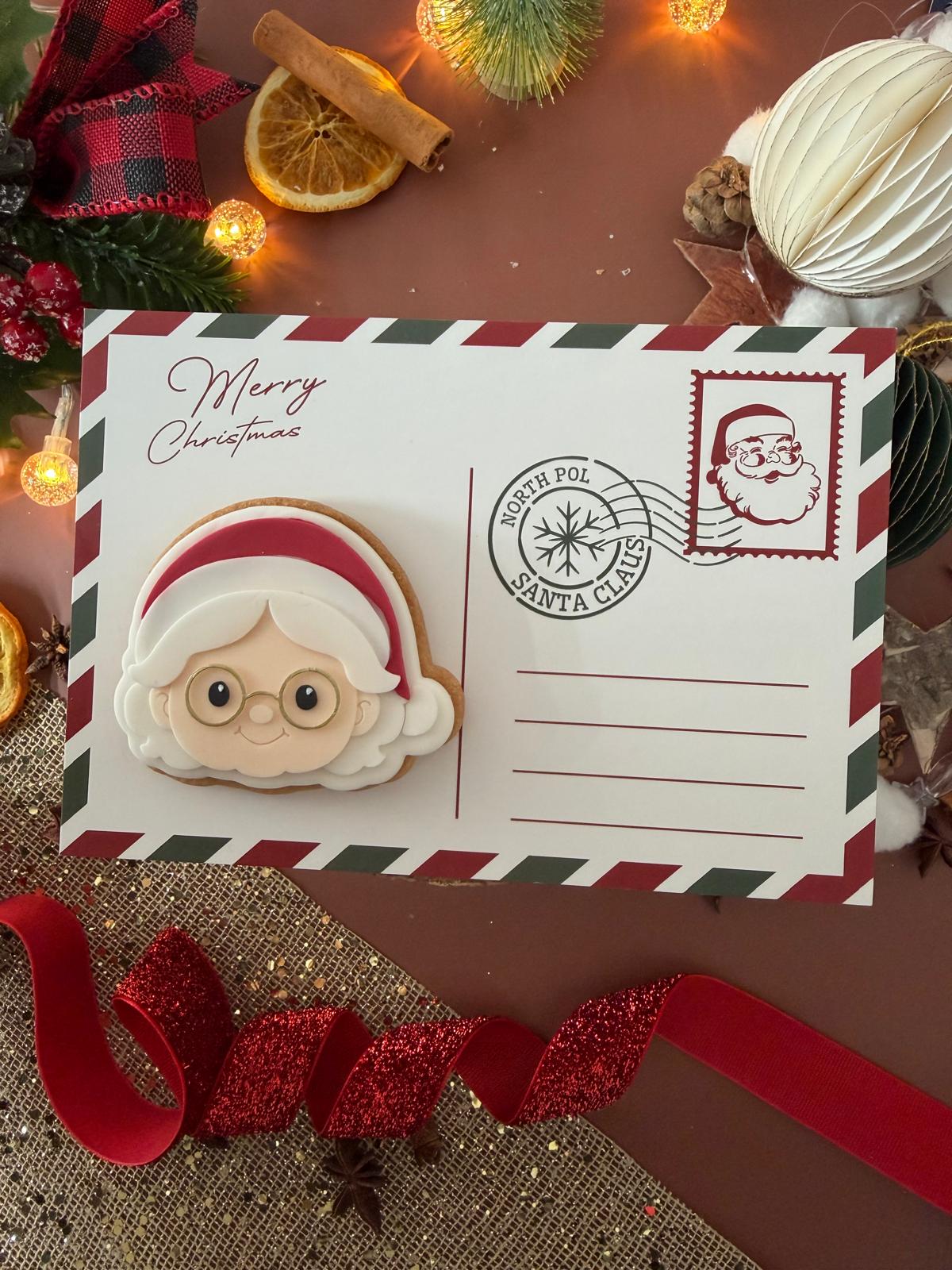 #10 - Carte Postale Mère Noël