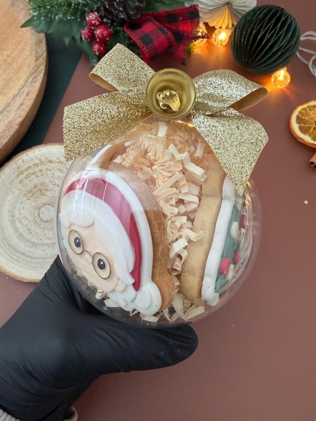 #21 - Boule de Noël - 4 biscuits